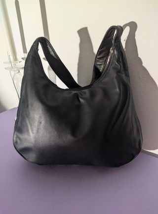 Braccialini borsa a spalla in vera pelle blu