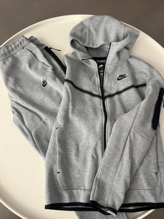 Chándal Nike Tech Fleece gris talla S