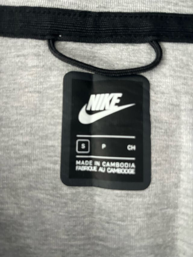 Chándal Nike Tech Fleece gris talla S