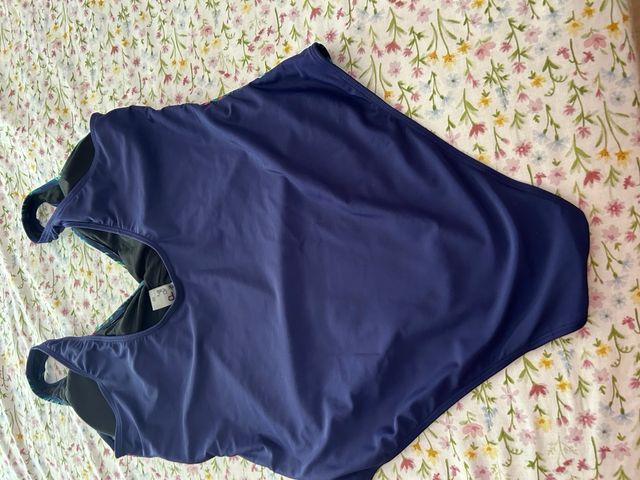 Bañador estampado tropical