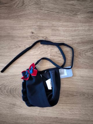 Capota bebé niña 3M - Azul marino