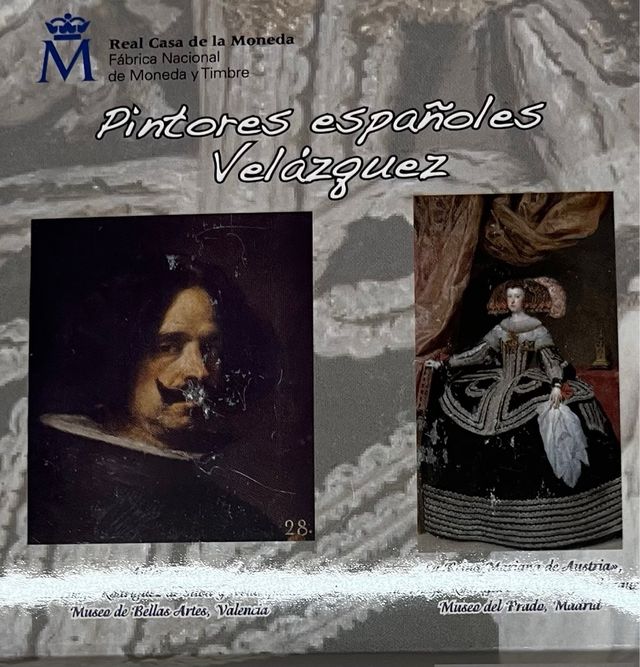 Moneda 10€ Velázquez - Plata