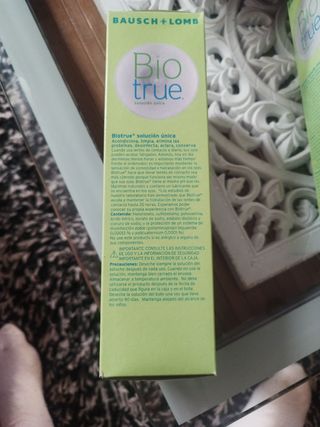 Solución lentes de Contacto 