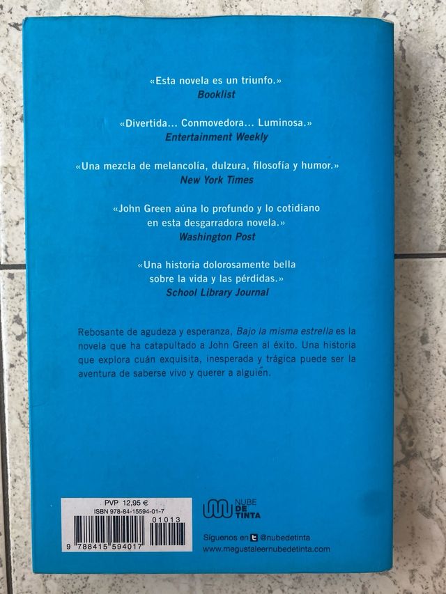 Bajo la misma estrella de John Green