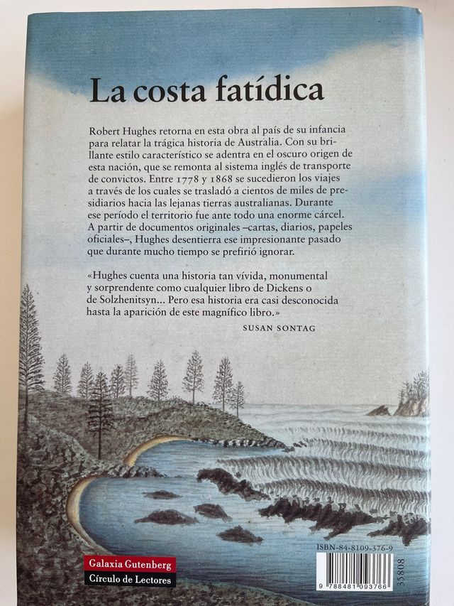 La costa fatídica, la epopeya del origen Australia