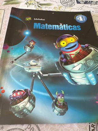 Libros de matemáticas 4 primaria