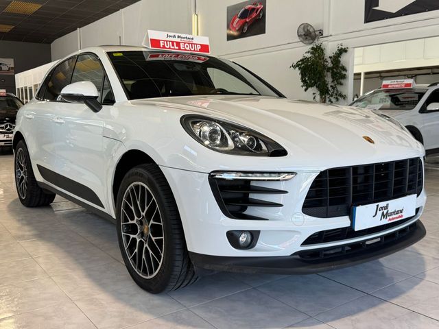 Porsche Macan 2.0 Turbo 252CV.-" NACIONAL" .-" TECHO PANORÁMICO... "-.-"  POCOS KM ".-" PEGATINA VERDE C/EURO 6-W ".-