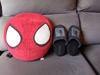 Mochila Spiderman & zapatillas gato