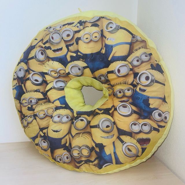 Cojín Almohada cama Minion Anillo
