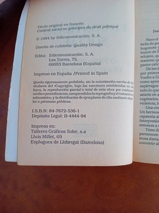 El Contrato Social O Principios de Derecho Polí...