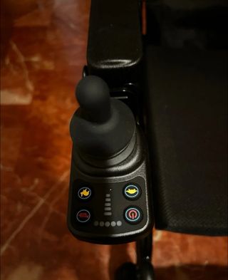 Silla de ruedas batería plegable