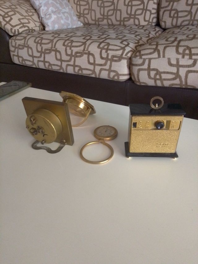 3 sveglie vintage: Indier & 1 Orologi