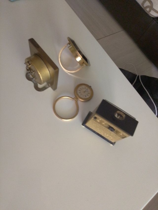 3 sveglie vintage: Indier & 1 Orologi