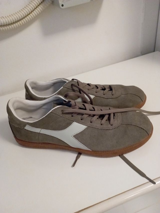 Diadora Scarpe Uomo Beige/Grigio