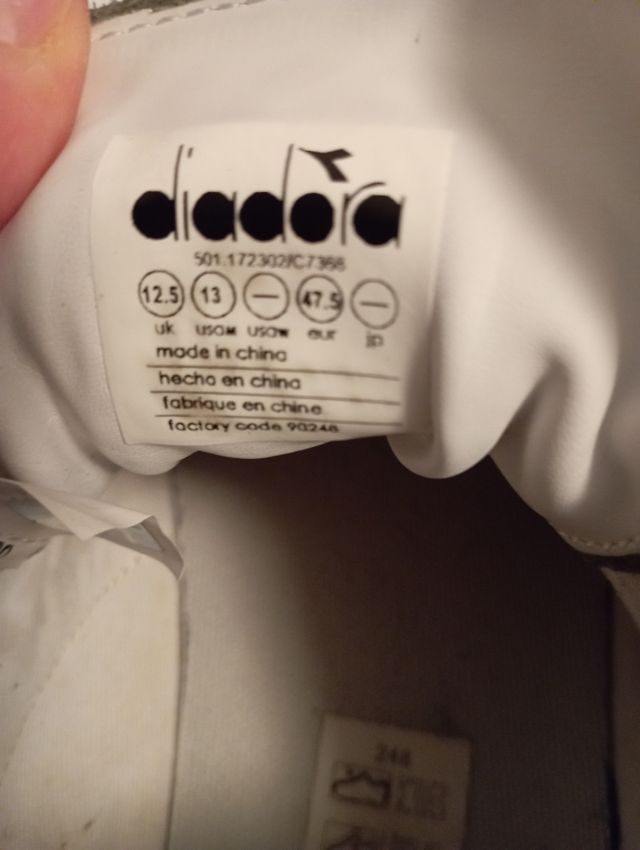 Diadora Scarpe Uomo Beige/Grigio