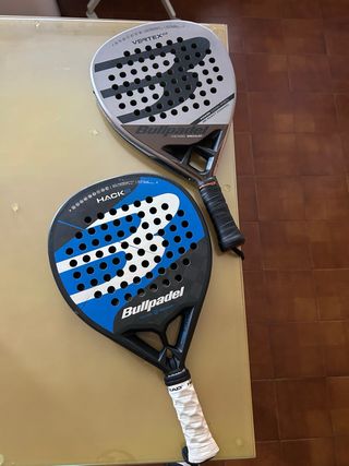 Palas pádel Bullpadel: Vertex 03 y Hack 03