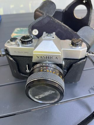 YASHICA TL-Electro cámara vintage