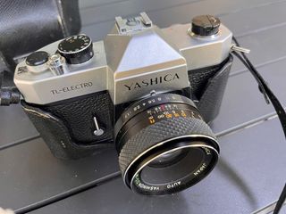 YASHICA TL-Electro cámara vintage