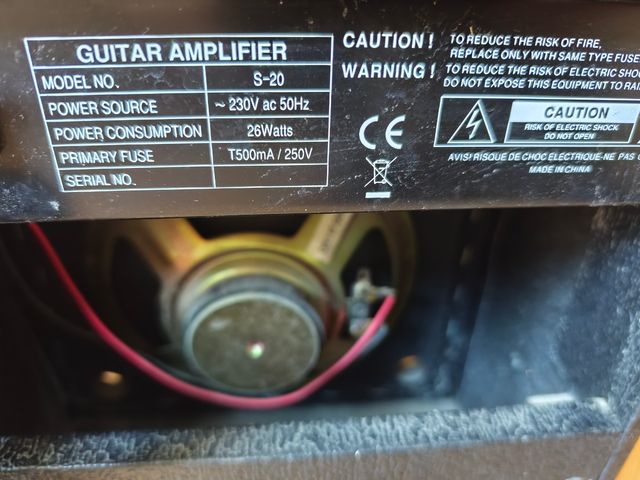 Amplificador Sonora S-20