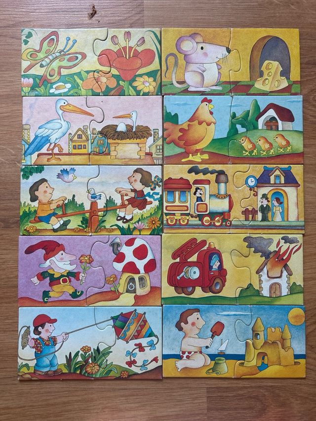 Puzzle infantil Relaciona Diset