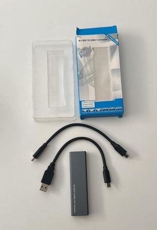 Adaptador M.2 NVMe a USB 3.1,  