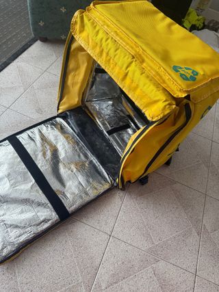 Mochila Glovo reparto - Amarillo