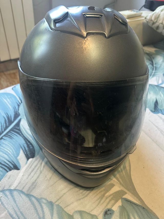 Casco moto talla L - Gris oscuro NUEVAMENTE REBAJA