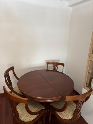 Mesa Comedor Redonda Madera