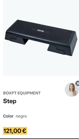 Step aerobic plataforma fitness