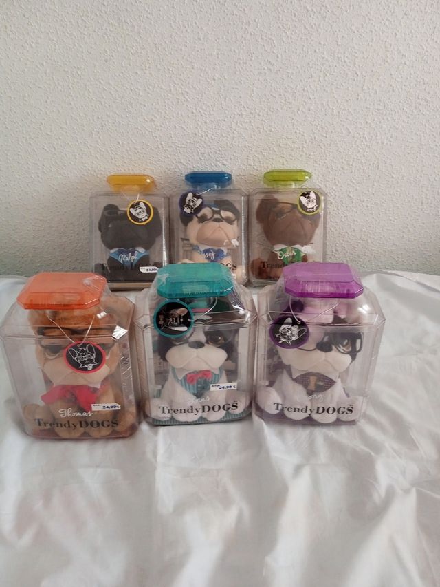 Colección 6 Trendy Dogs bulldogs