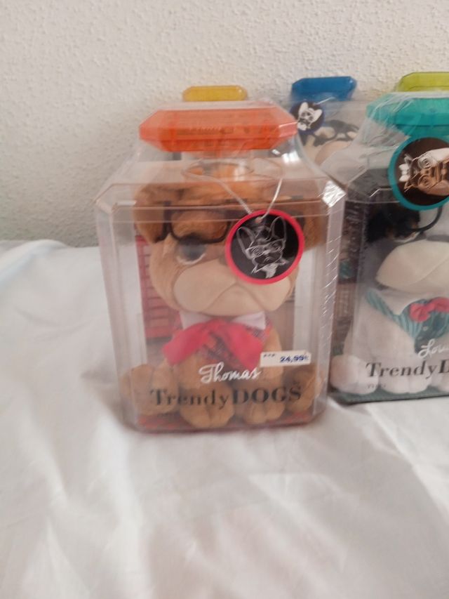 Colección 6 Trendy Dogs bulldogs