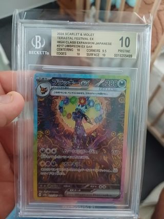 Carta Pokemon Umbreon EX - Terastal