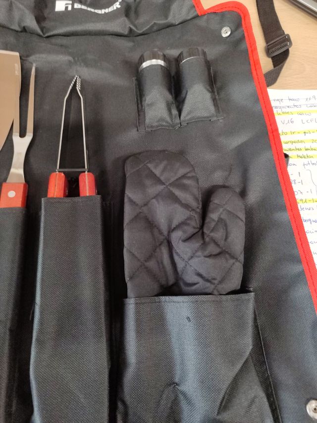 Set Barbacoa Berger 7 piezas