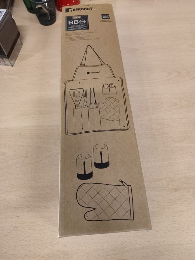 Set Barbacoa Berger 7 piezas