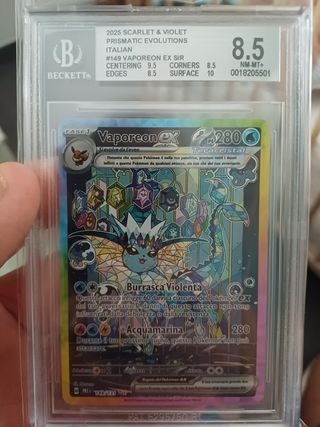 Vaporeon EX - Carta Pokemon Italiana