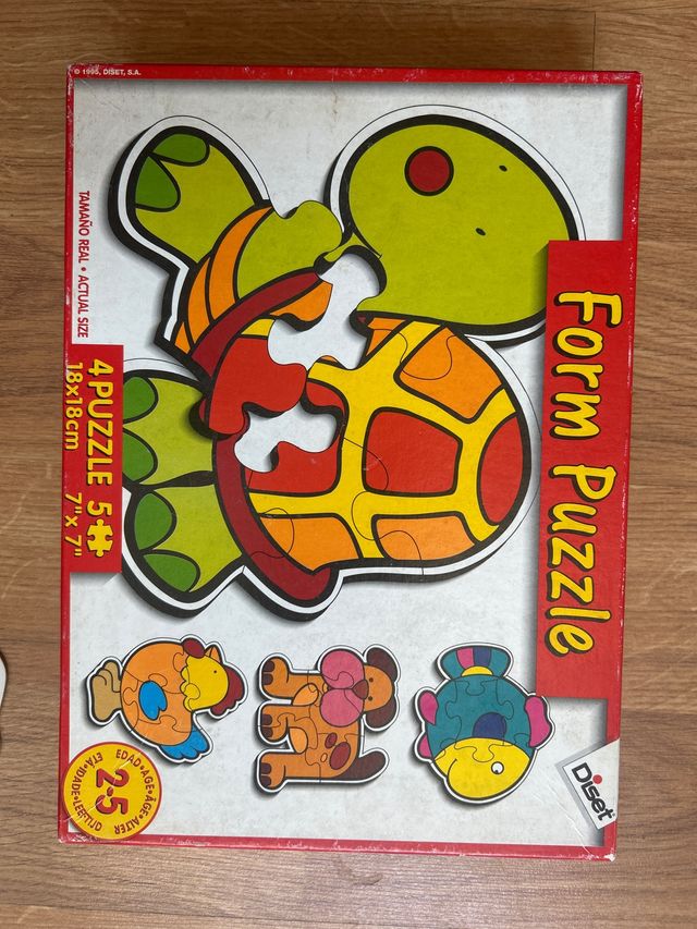 Puzzle Form DIs87 - 4 piezas