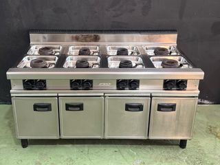 Cocina industrial Macfrin 8 fuegos