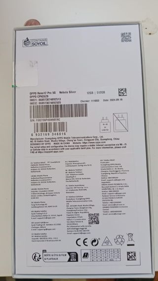 OPPOReno12 Pro 5G - 512GB - Plata