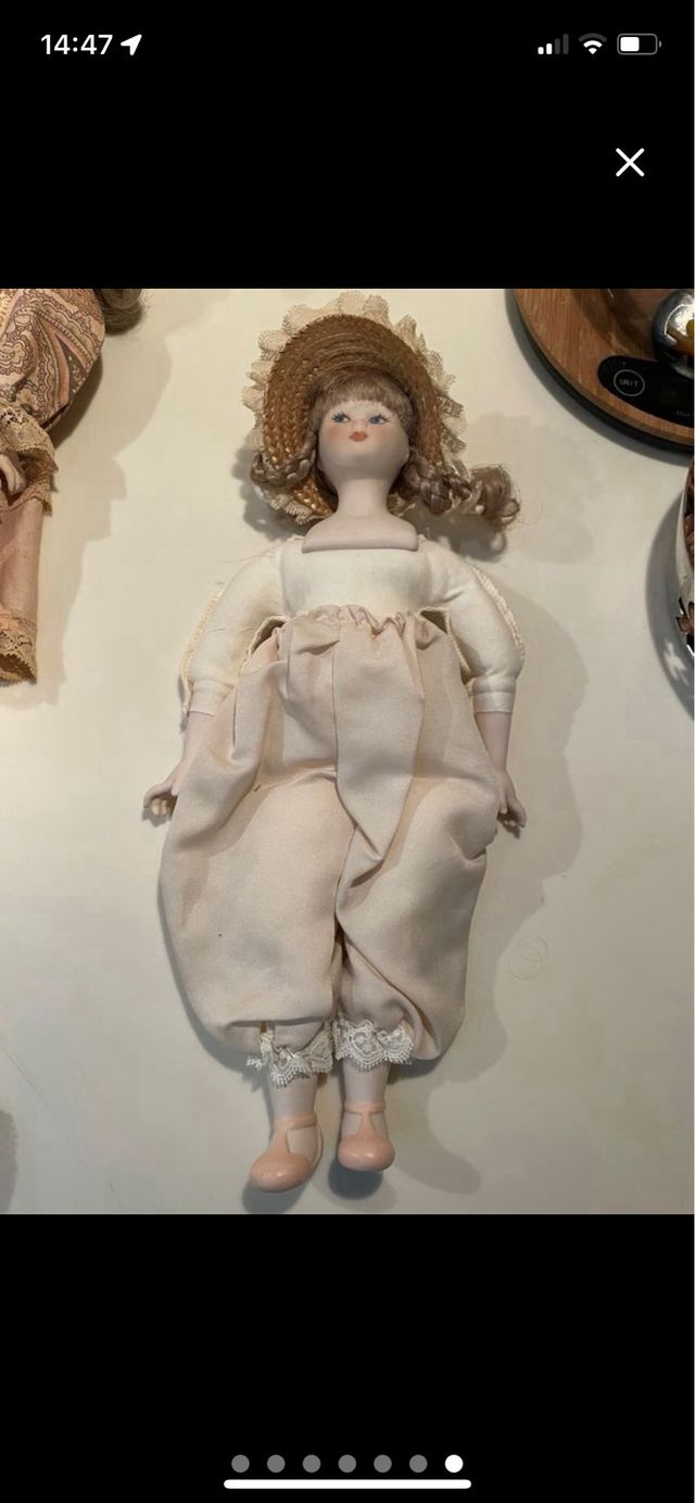 Bambole Vintage SABA made in italy porcellana