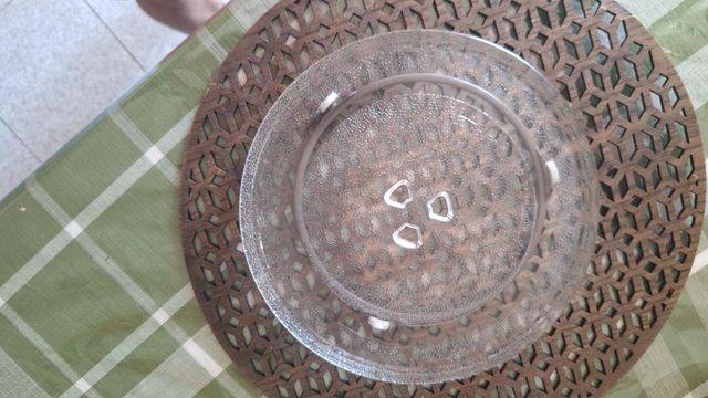 Plato giratorio microondas