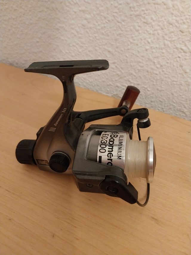 Carrete Pesca Boomerang EC300 Aluminio