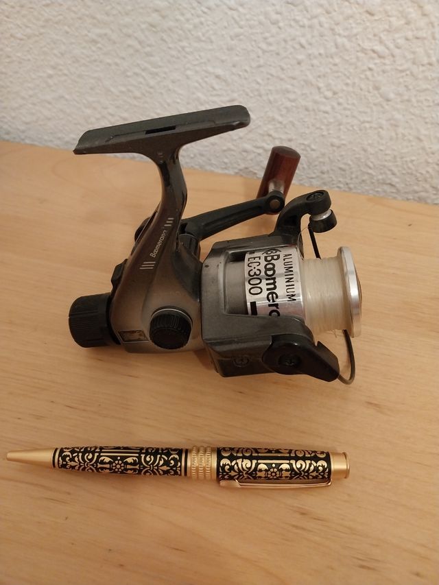 Carrete Pesca Boomerang EC300 Aluminio