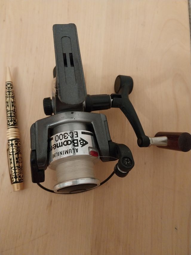 Carrete Pesca Boomerang EC300 Aluminio