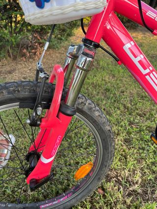 Bicicleta niñoa WST SNIPER 20 suspensión y 6 veloc