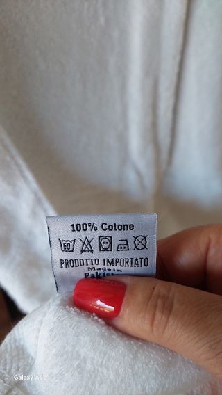 Set Asciugamani Spugna Cotone 100% - Pasha