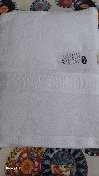 Set Asciugamani Spugna Cotone 100% - Pasha