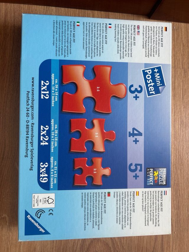 Puzzle Paw Patrol 2x12 Ravensburger