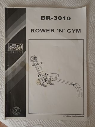 Remo BR-3010 Rower, gimnasio hogar