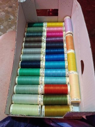 30 Hilos Gütermann Varios Colores