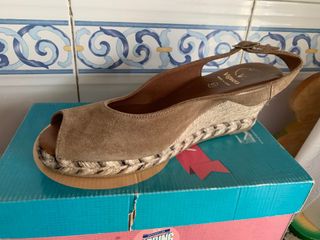 Zapatos Cuñas esparto Viguera - T.41